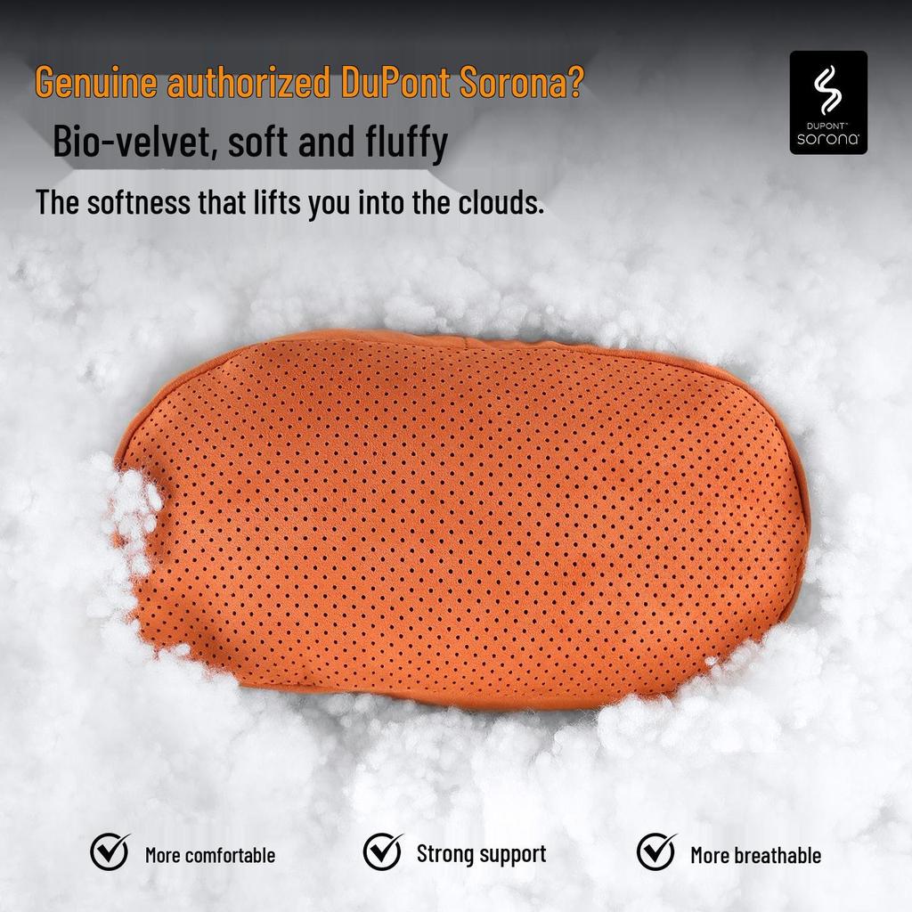 Ideal Car Headrest: i6i8/L6L7L8L9 MEGA Neck and Lumbar Support Cushion