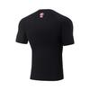 Li-Ning Bequemes Slim Fit Einfaches Sport Rundhals Kurzarm T-Shirt Herren Tops Schwarz AUDV069-2