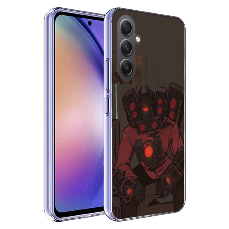 Skibidi Toilet Phone Case for Samsung A17 A37 A57 A07 A16 A26 A36 A56 A06 A02S A12 A22 A32 A52S A04S A14 A24 A34 A54 A03 A13 A33