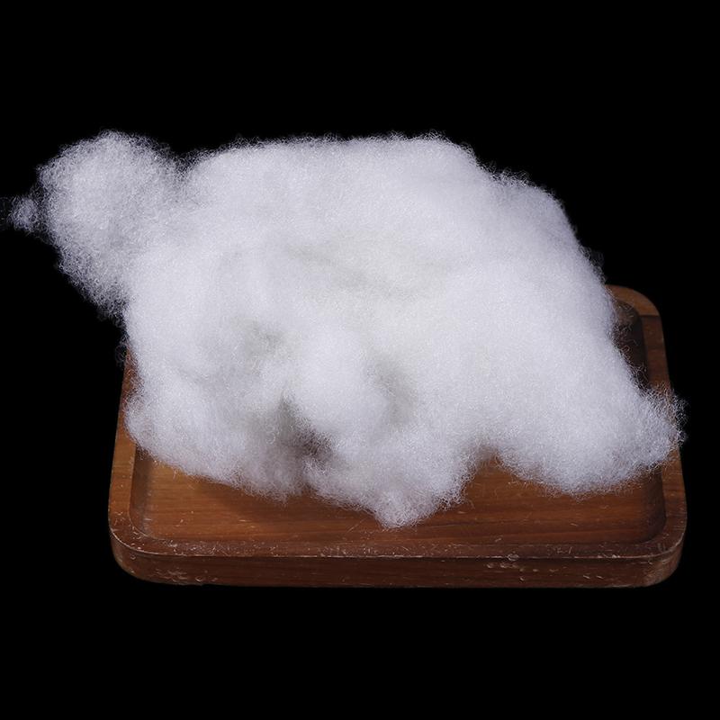 

200 г/лот кукольные мягкие игрушки из хлопка полипропиленовый хлопок премиум полиэстеровое волокно наполнитель высокоэластичный наполнитель для подушек ручной работы своими руками белый