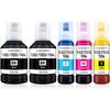 Compatible Ink - GATO NEGRO - Multipack 102 - 5 Cartridges - Ecotank - Quality Printing