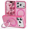 For iPhone 17 Pro Max Case Compatible with MagSafe Kickstand TPU PC Shockproof Phone Back Cover