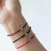 Hetian Jade Good Luck Beads Red Rope Bracelet Female Weaving Natal Year Gift To Girlfriend Couple Bracelet Anklet