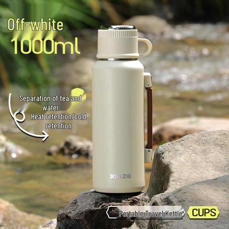 Large 316 Stainless Steel Insulated Water Bottle for Tea, Outdoor & Sports 800ml