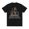 Camiseta gráfica retrô Halsin Bigfoot Is Real Astarion Baldurs Gate 3 Fan Gamer Camisetas Y2k Roupas góticas masculinas Camisetas grandes