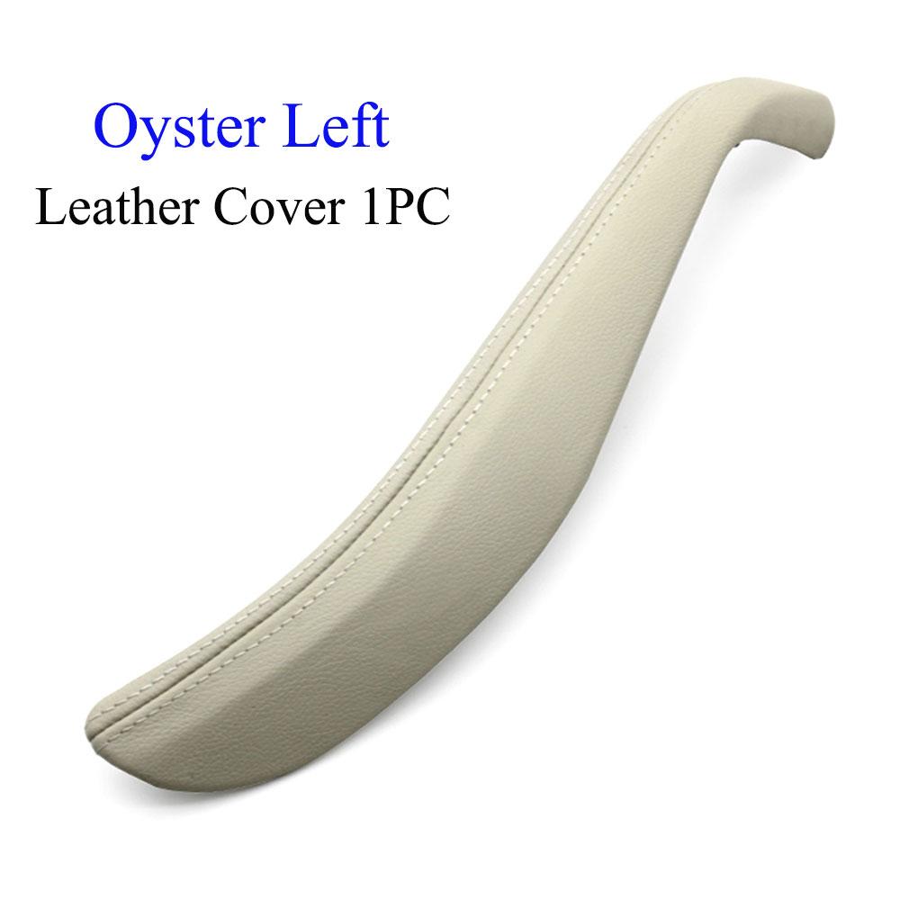 Para BMW Serie 5 G30 G31 F90 Manija Izquierda Derecha Cubierta Exterior de Cuero Manija Interior de Puerta Delantera Trasera 2018    2022