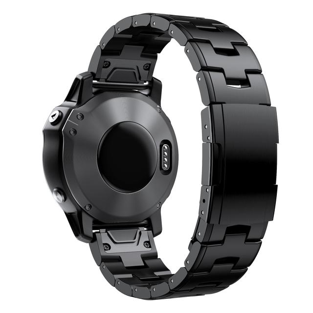 Bracelet de montre Garmin 22 mm 26 mm à ajustement rapide en métal titane pour bracelet Fenix 7X 7 6X Pro 5X Plus/Instinct/Epix