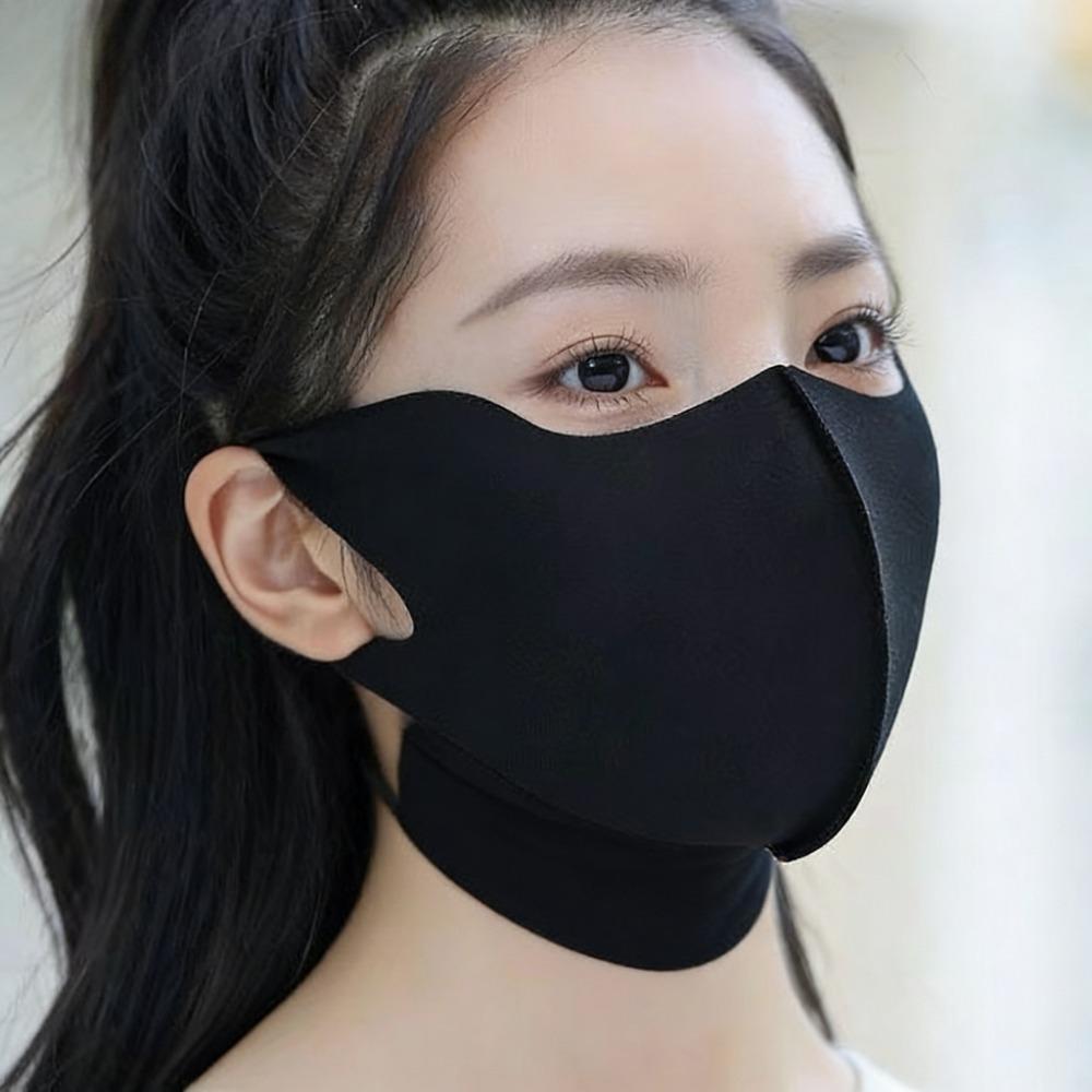 Sun Protection UV Face Cover Breathable Ice Silk for Cycling