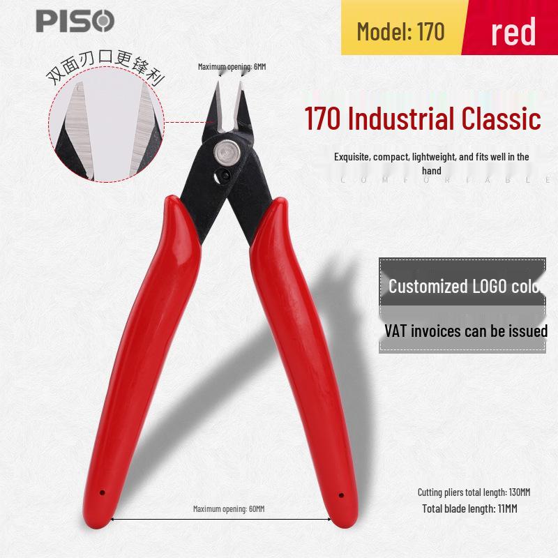 5-Zoll Antistatische Diagonale Nasen-Angusszangen Kunststoff Elektronikzangen