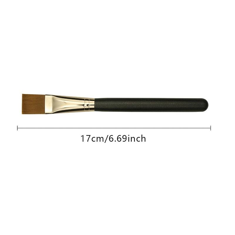 1Pc Professional Wooden Handle Foundation Brush Cream Concealer Makeup Brush Soft Facial Mask Mud Brush Cosmetic Tools