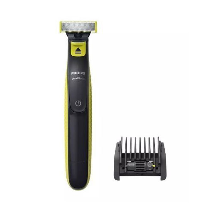 Rasoir Électrique - PHILIPS - OneBlade QP2724/20 - Autonomie 45 min - Étanchéité totale - Sabot 5 en 1