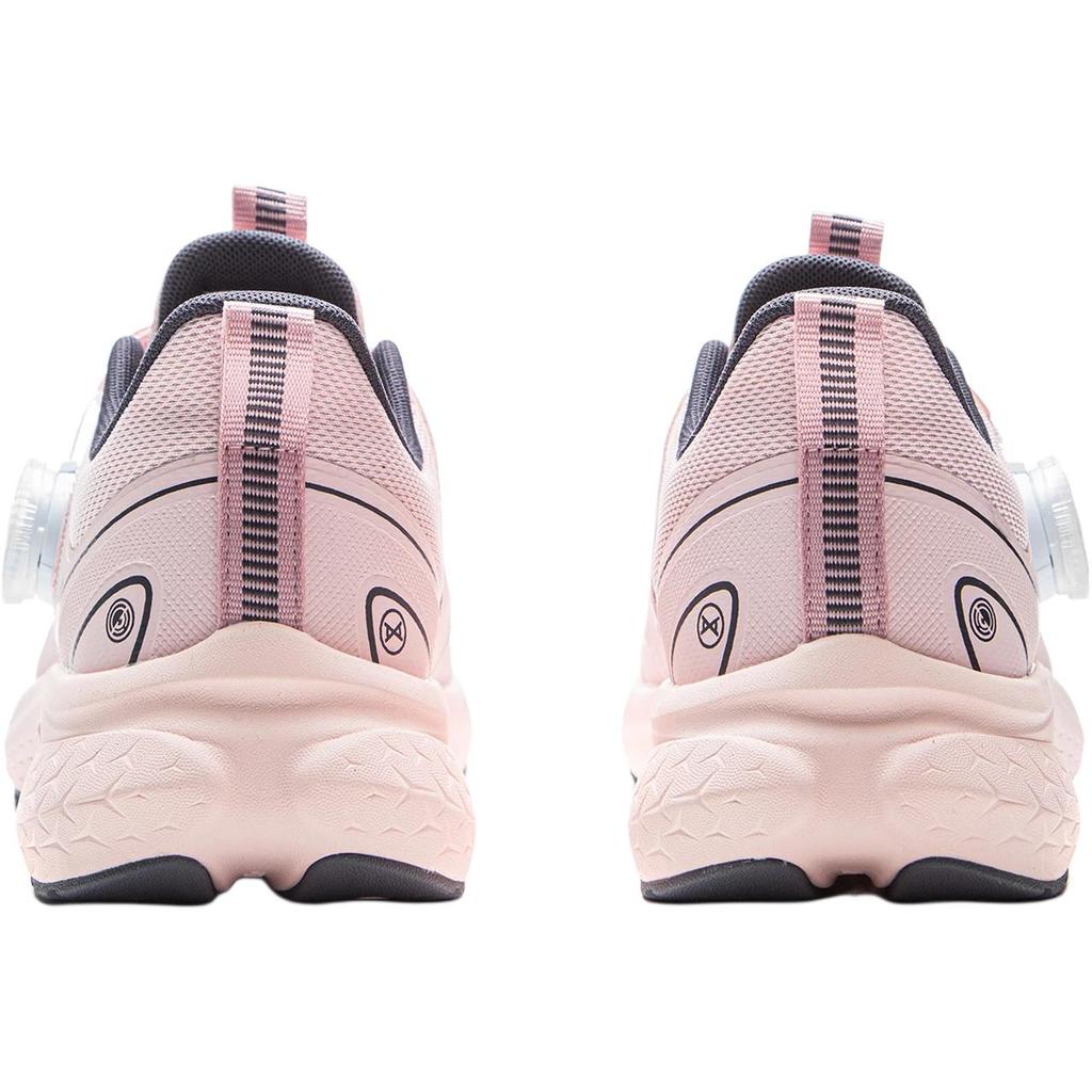Li Ning Kids Treading Star Premium Comfortable Fashion Versatile Running Shoes Kids Running Shoes Pink YKFV082-4