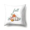 Thanksgiving Pillowcase Blessing Maple Leaf Pumpkin Sofa Cushion Cover Office Home Living Room Pillowcase