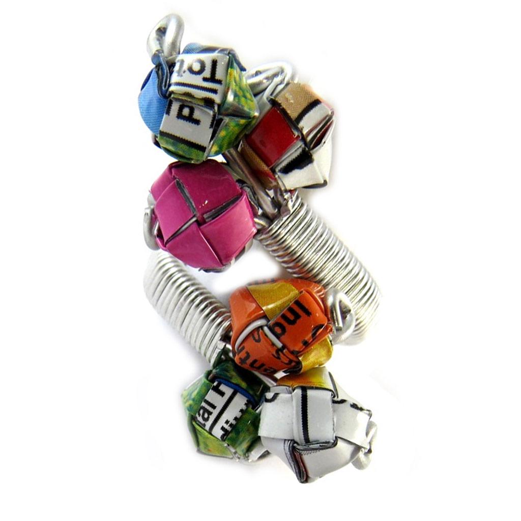 

Les Trésors De Lily [N9534] - разноцветное ремесленное кольцо Новая жизнь (ручная работа)