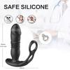 Men's Double Ring Telescopic Prostate Massager with APP Remote Control