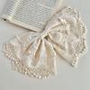 Korean Style Lace Bowknot Flower Hair Clip Ponytail Holder Hair Bands  Girls Hair Accessories
