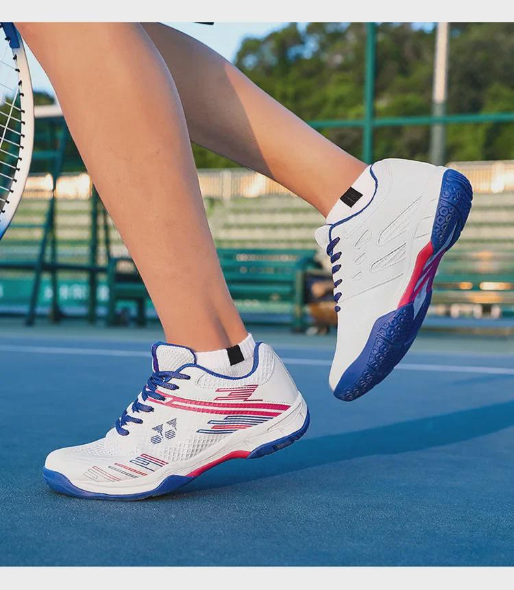 Men's Large Size Cross-Border Badminton & Tennis Training Shoes with Cowhide Sole