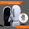 Waterproof Skiing Gloves Thermal Thick Snow Gloves Camping Outdoor Ski Mittens  Snowmobile