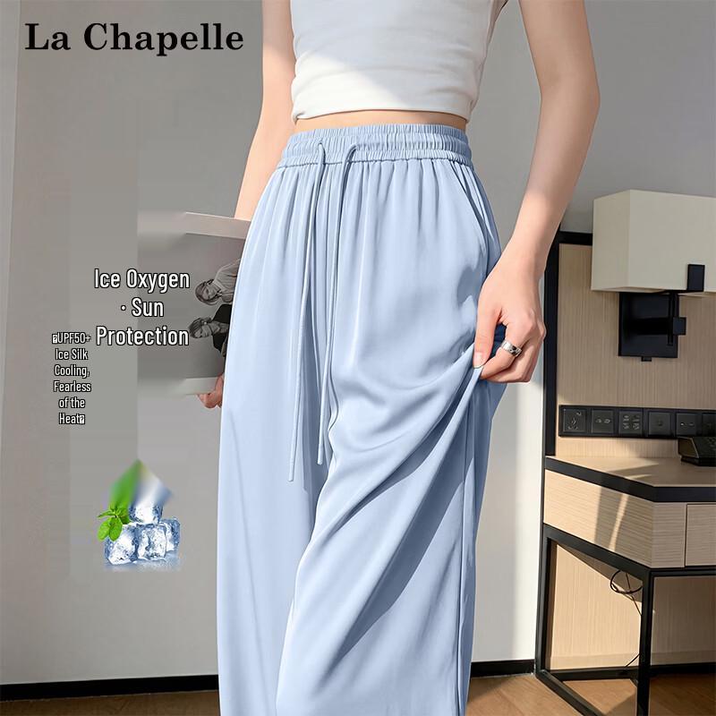 La Chapelle Damen Ice Silk UPF50+ Sonnenschutz Weite Hosen