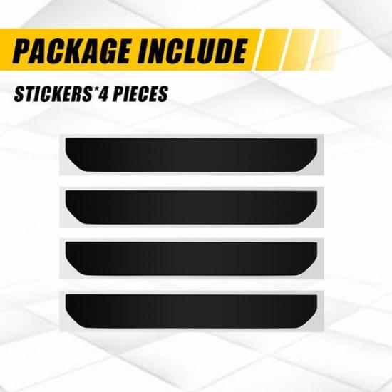 4PCS Smoked PreCut Side Markers Vinyl Overlay 2024-2025 Tint Sierra For GMC 2500