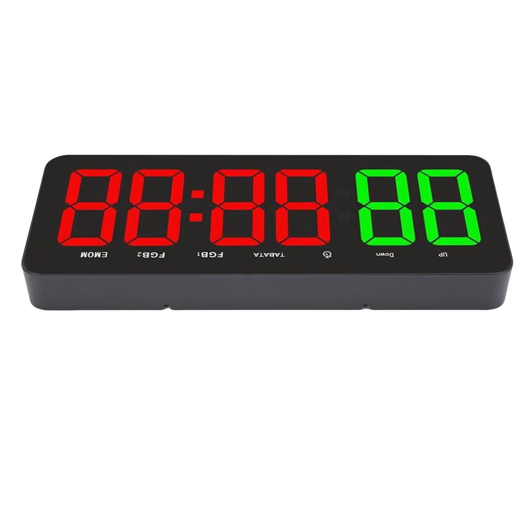 12,4-calowy Timer Gimnastyczny Odliczanie Odliczanie Interwałowy Timer Fitness z Pilotem do Treningu Sportowego