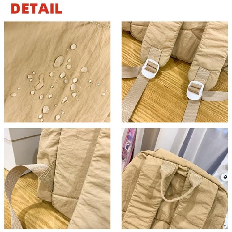 Multipurpose School Bag Large Capacity Nylon Backpack Ergonomic Daypack Laptop Bag Rucksack for Everyday Use