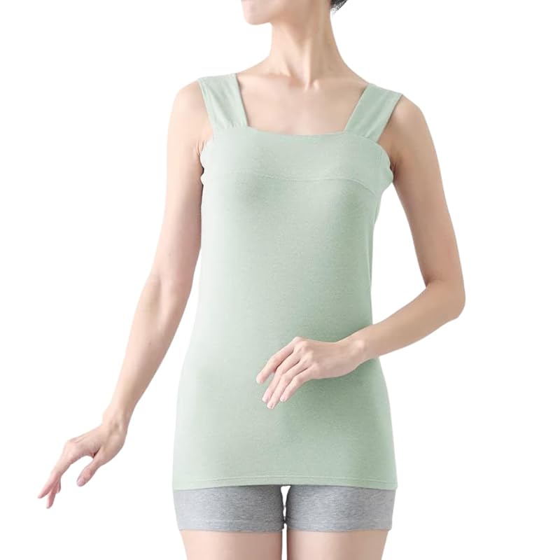

[Belle Maison] tank top ladies bare top style Mr. Big Sweat Preventing glimpses sweat absorbing innerwear salary list Inner camisole/tank top cool