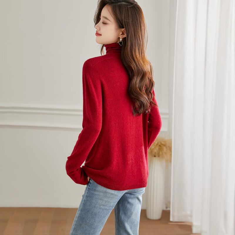 Srcr Women's High-Neck Cashmere Blend Sweater