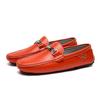 Men's Casual Loafers Flats Driving Shoes Slip-on Boat PU Shoes