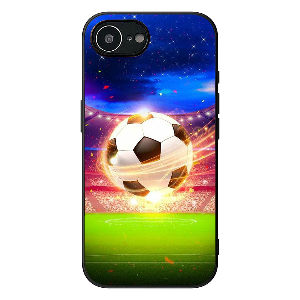 Für Samsung Galaxy A25 A37 A57 A12 A14 A31 A41 A50 A51 A70 A71 A72 A21S A04 M15 Note 20 9 8 10 Hülle Fußball Nr. 19 Football Nr. 19