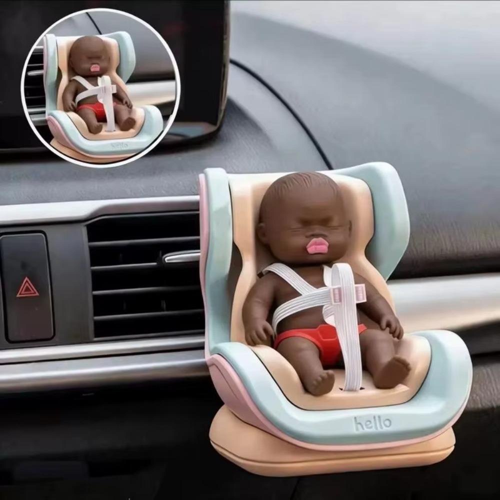 Magnetic Holder Doll Car Seat Elastic Belt Car Doll Safety Seat Car Interior Styling