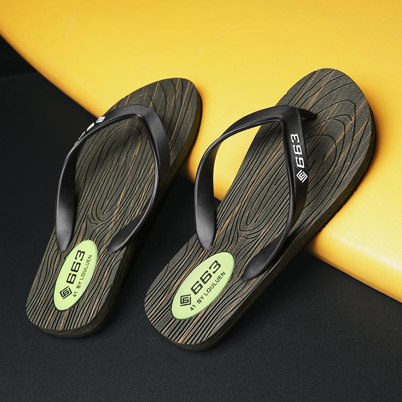 New Style Flip Flops for Men In Summer, Anti Slip Clip on Beach Slippers for Men, EVA Sandals for Outdoor Use