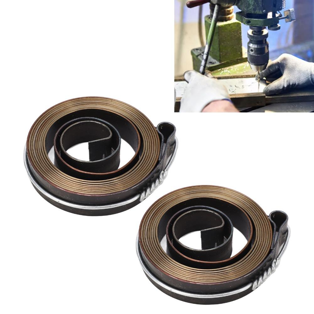 2PCS Universal Fit Design Quill Feed Coil Spring Constant Force Spring For Drilling Machine