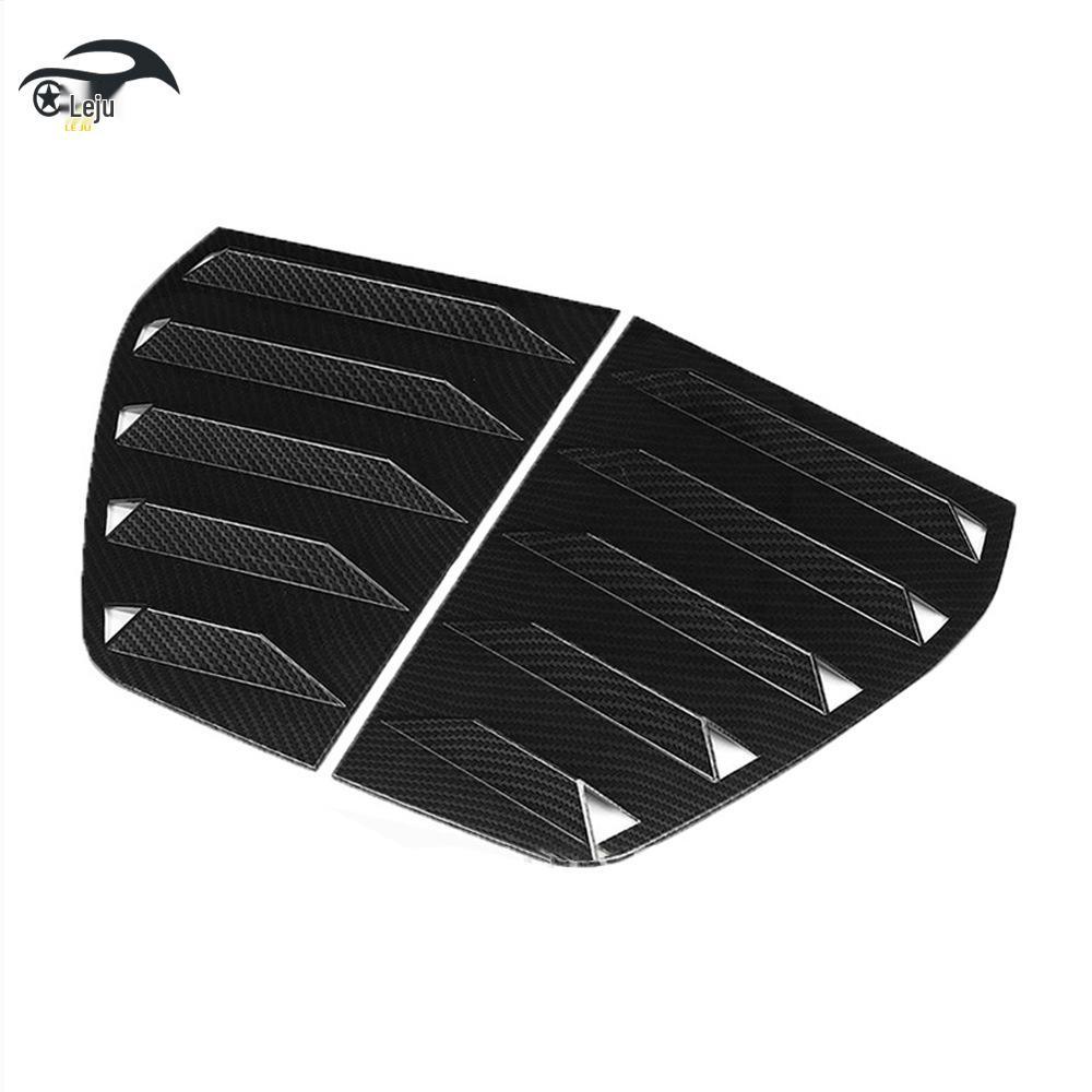 Golf 6 MK6 Rear Window Louver, Black Paste-On for 10-14 Models