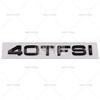 30 35 40 45 50 55 60 TFSI ABS Emblema Adesivo Adesivo Decalcomania per Bagagliaio Posteriore per Audi A4 A5 A6 A7 A8 Q3 Q5 Q6 Q7 Q8