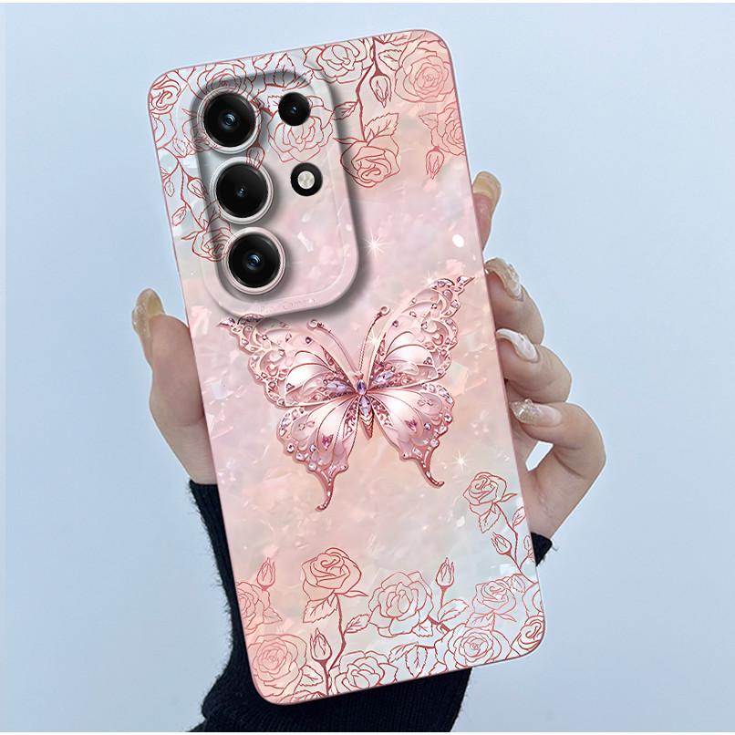 For Itel S26 Ultra Super 26 Ultra S688LN Case Simplicity Oil Painting Floral Silicone Soft Casing New Shockproof Back Cover