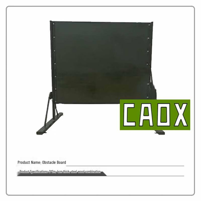 Outdoor Firefighter Training Obstacle Board