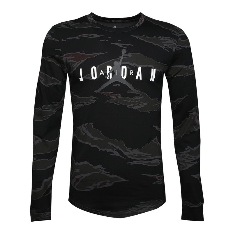 

New Jordan Air T Shirts Unisex Black AH6330-070 XS