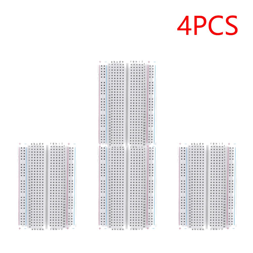 1-30pcs 400 Tie Points Solderless PCB Breadboard Spliceable Mini Universal Test Protoboard PCB Bread Board for Experiment Test R