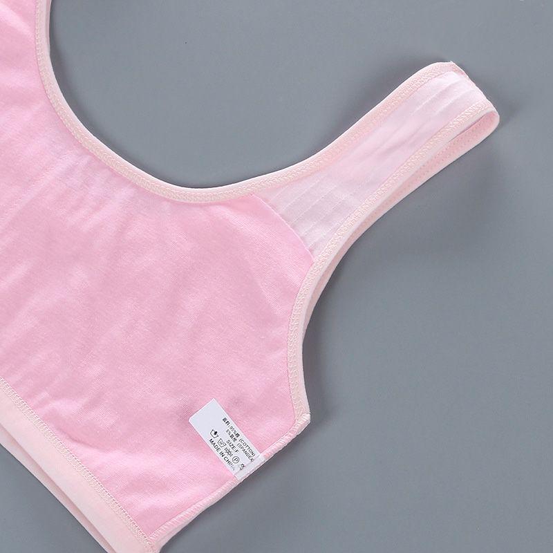 Çocuk Pamuklu Spor Antrenman Sütyeni İç Çamaşırı Kız Antrenman Sütyeni Kırpılmış Üst 8-14 Yaş