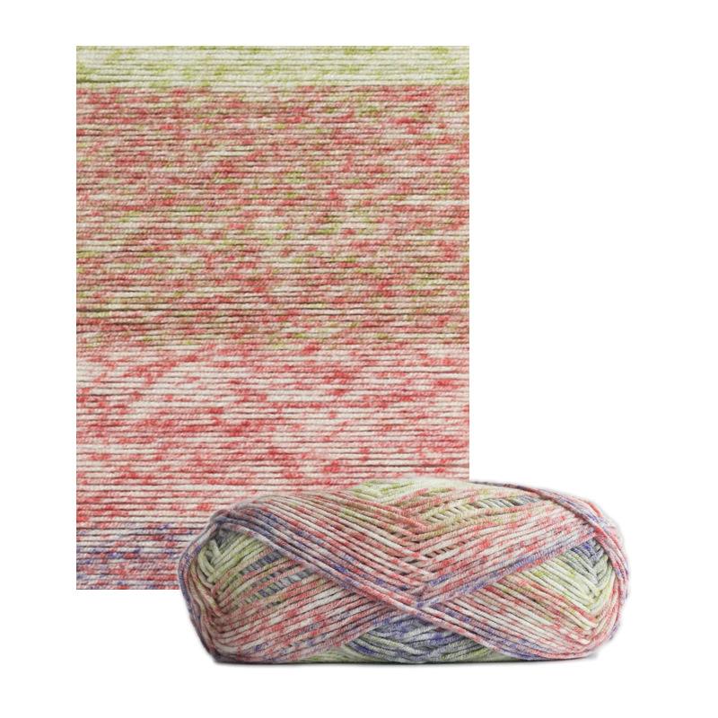 40g/Roll Silk Thread Bag Doll Gradient Color Handmade Woven Duan Dyed Yarn Soft Crocheting DIY Crafting For Sweater Hat Scarf