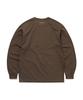THISISNEVERTHAT T-Logo L/S Tee Dark Chocolate
