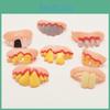 Halloween Soft Rubber Fake Teeth For Party Costumes And Funny Pranks Perfect For Events