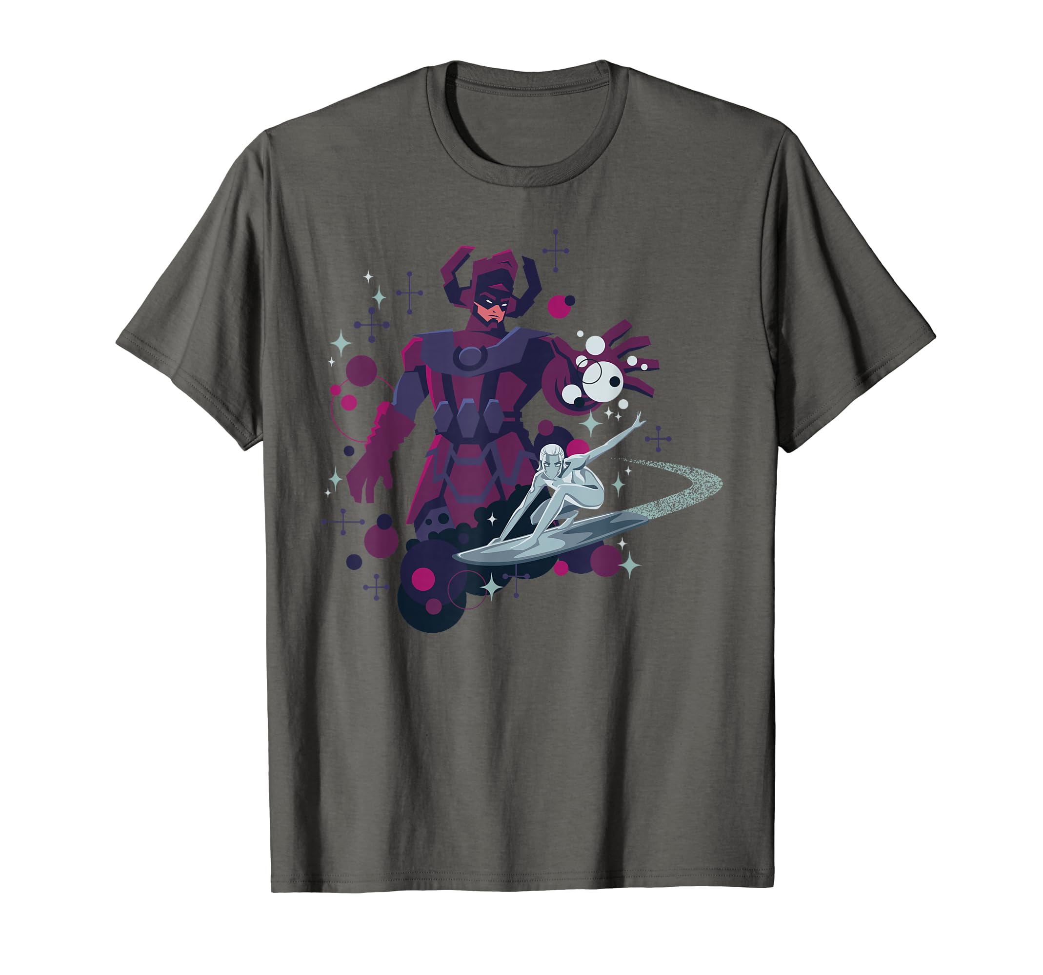 

Marvel Silver Surfer & Galactus Retro 60s Style T-Shirt