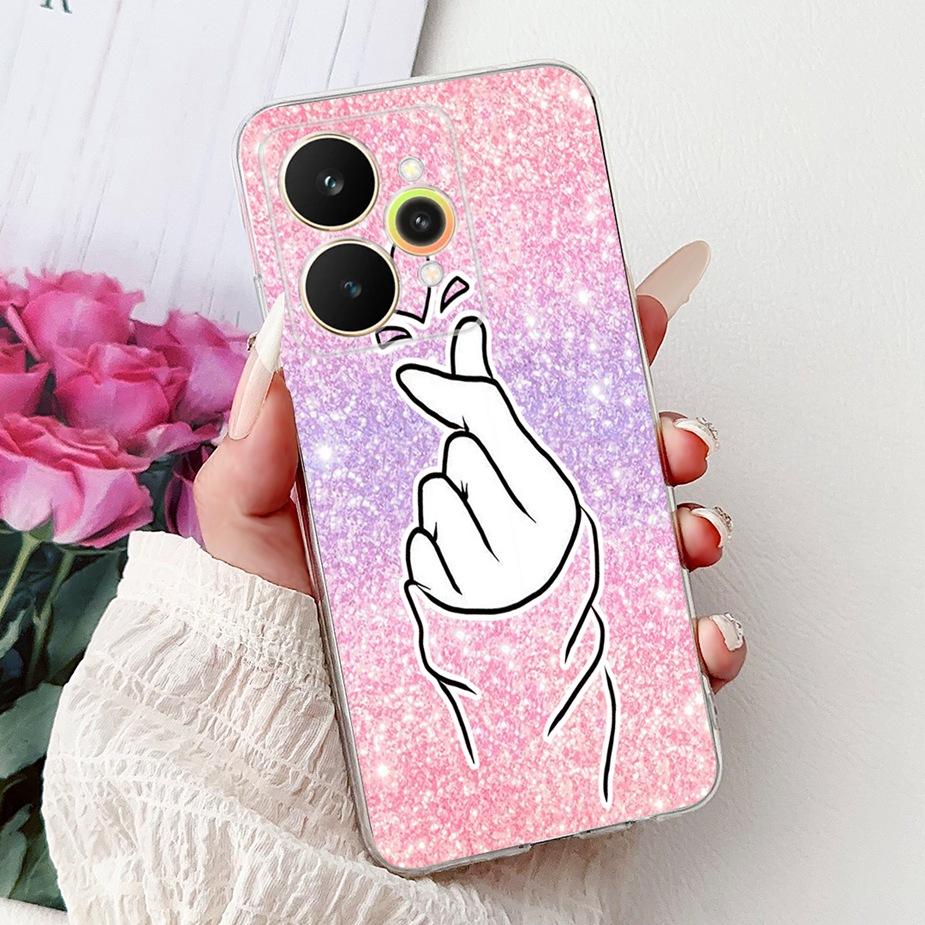 For Realme 15 Case Realme15 Pro RMX5101 Luxury Fashion Painted Cover Soft Slim Phone Case For Realme 15 Pro 5G Back Cover Bumper