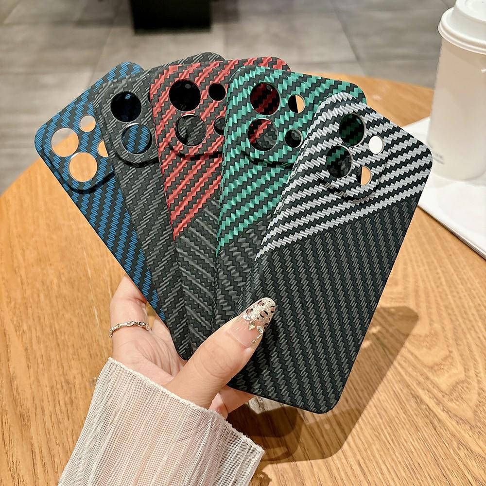 For OnePlus 13T 5G Case Hard PC Phone Cover Carbon Fiber Texture Drop Proof