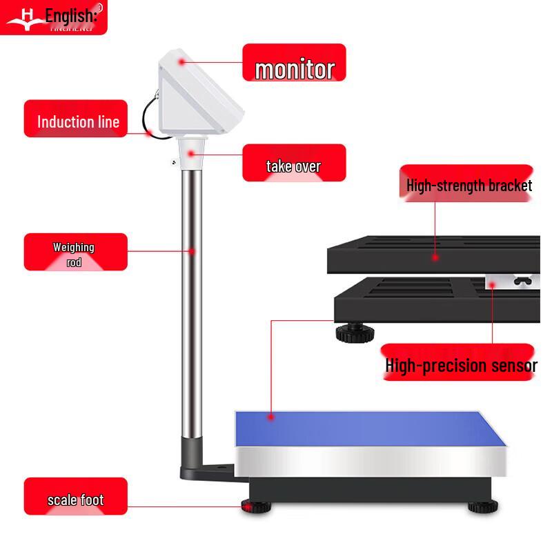 Yingheng High-Precision Commercial Platform Scale (CN Version)