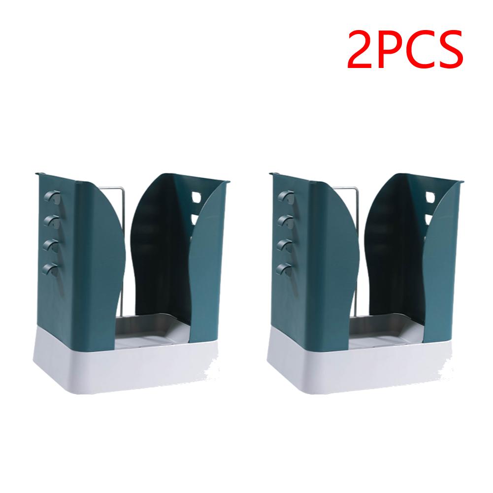 2-5PCS Expandable Trash Can Large Capacity Garbage Bag Holder Household Trash Bucket Portable Waste Bin for Bathroom Bedroom