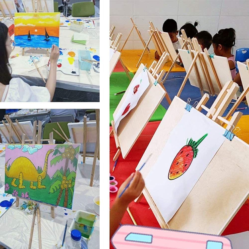 30cm/40cm/50cm Adjustable Tabletop Easel Lightweight Painting Display Holder  Students Artist