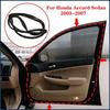 Front Left/Right Side Door WeatherStrip Rubber Seal for Honda Accord Sedan 2003-2007 OEM 72365-SDA-A01 72325-SDA-A01